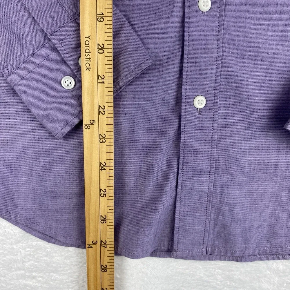 Hawker Rye Essential Wash Shirt Mens Small Purple Slim Fit Stretch NWT!